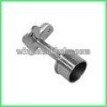 zinc floor drain stopper with polishing